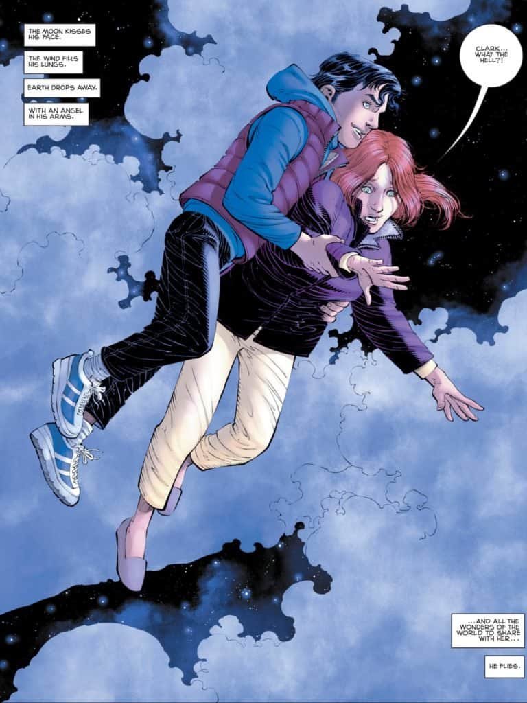 superman and lana