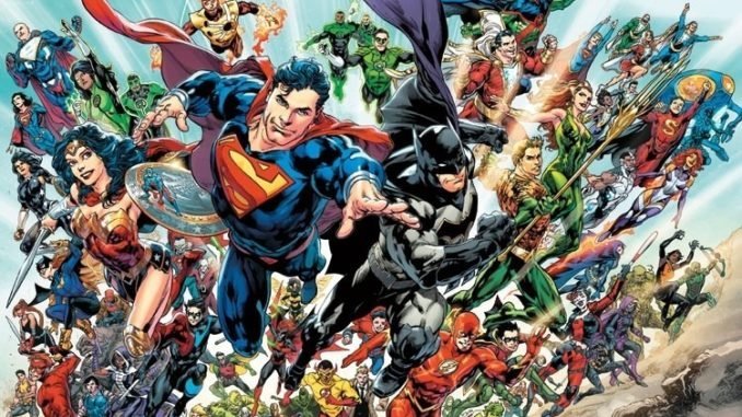 justice league The original superheroes team
